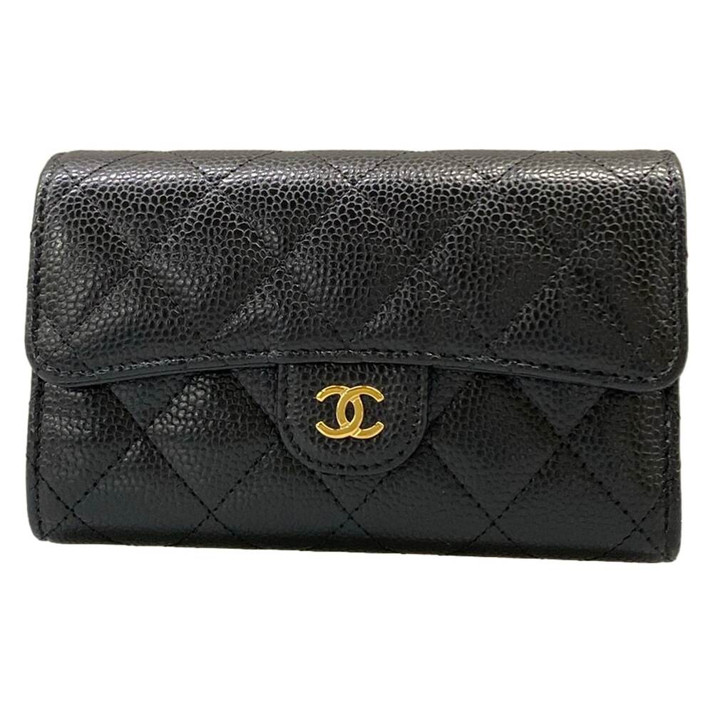 Chanel Medium Classic Flap Wallet/Matelasse Trifold Wallet AP0232
